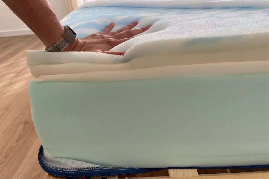 couches composition matelas mello hybride